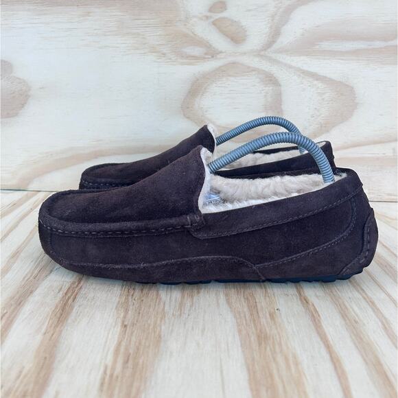 UGG - Ascot - Slippers Moccasin - Brown - Men's - 9 - S/N 1101110 - Picture 3 of 9